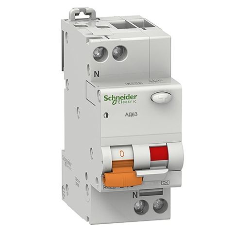  Дифференциальные автоматы Домовой АД63 Schneider Electric