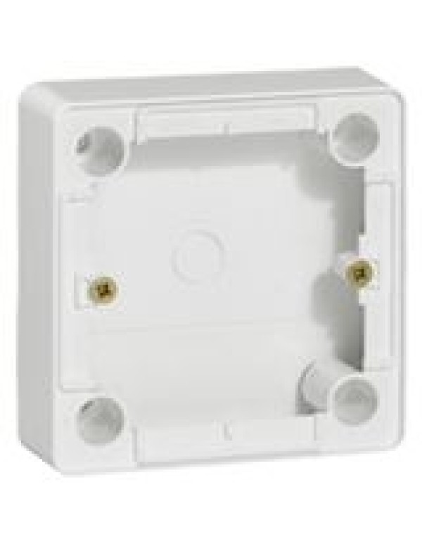 Адаптер для наружного монтажа глуб.36мм белый Cariva