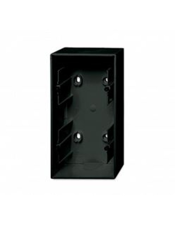 Адаптер для открытого монтажа 2-пост.шато/черный Basic 55