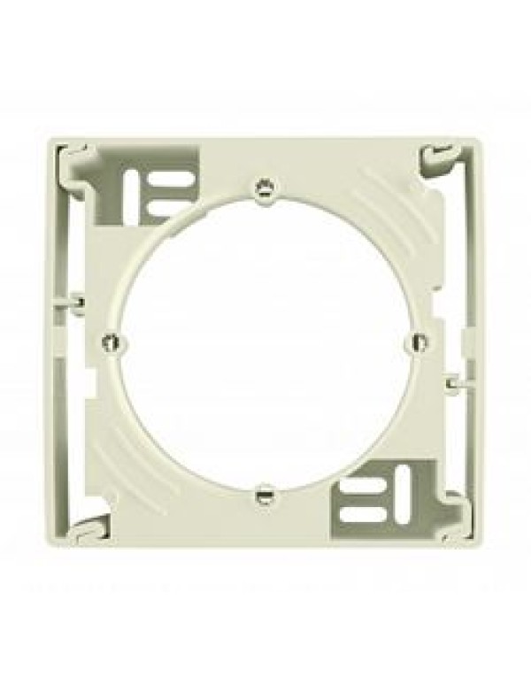 Адаптер для открытого монтажа одиночный бежевый Sedna