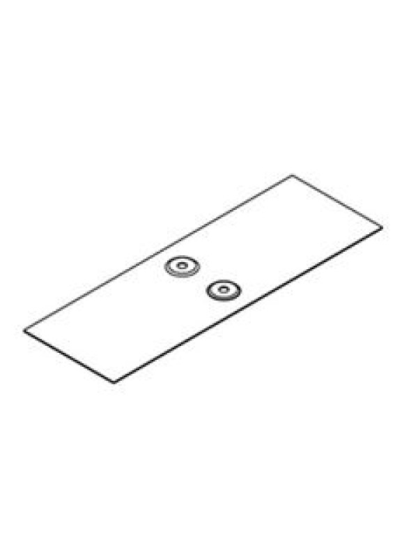 Накладка CGB для лотка 200, цинк-ламельная