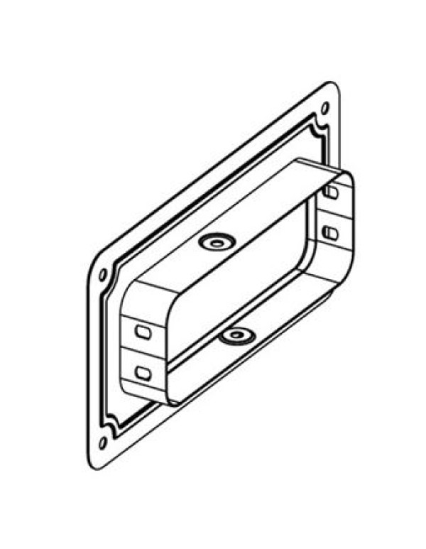 Фланец соединительный FR 500/80, RAL