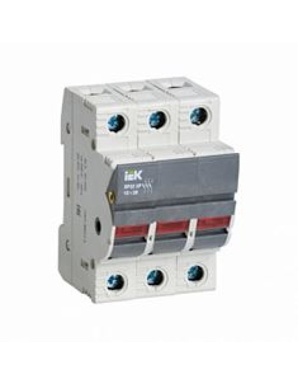 Держатель плавких вставок с индикацией ПР32 3P 10х38 ИЭК