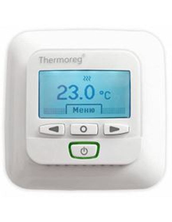 Терморегулятор Thermoreg TI-950, 16А, IP21 для тепл.пола, (4х прогр., ECO+logik).Thermo