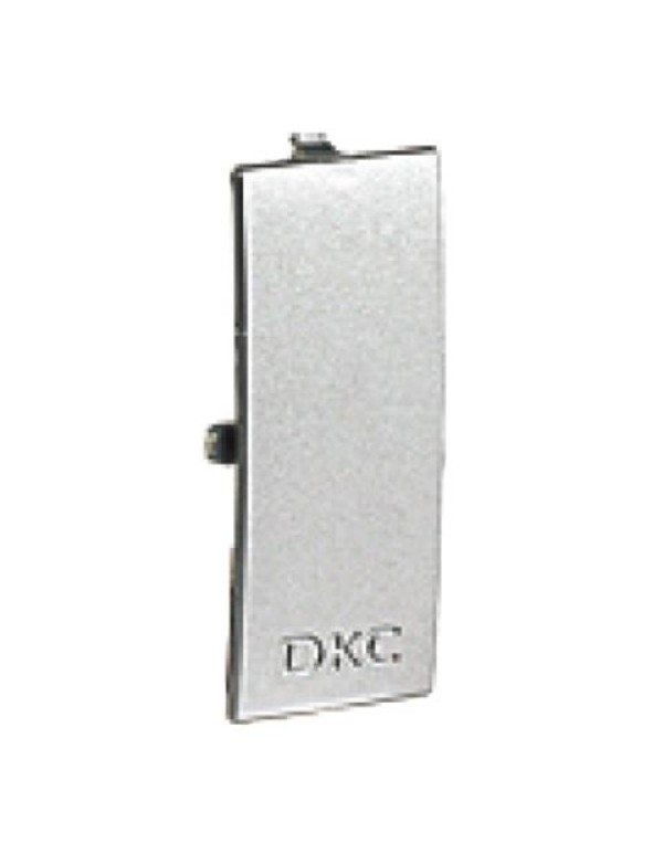 Накладка на стык крышки 60 мм, цвет серый металлик, DKC In-liner Aero