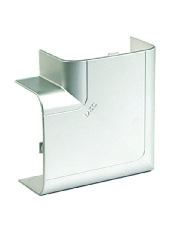 Угол плоский 90х50 мм, изменяемый, цвет серый металлик, DKC In-liner Aero