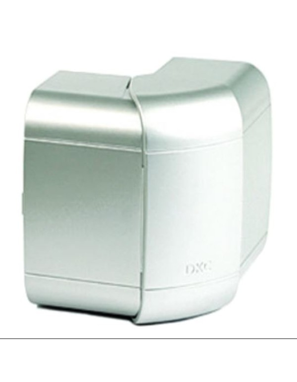 Угол внешний 140х50 мм, изменяемый (80-120°), цвет серый металлик, DKC In-liner Aero