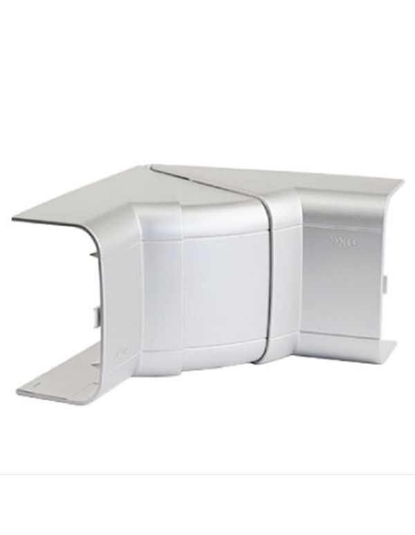 Угол внутренний 110х50 мм, изменяемый (70-120°), цвет серый металлик, DKC In-liner Aero