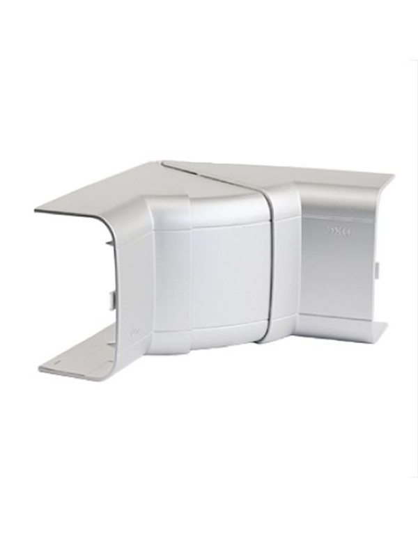 Угол внутренний 140х50 мм, изменяемый (80-115°), цвет серый металлик, DKC In-liner Aero