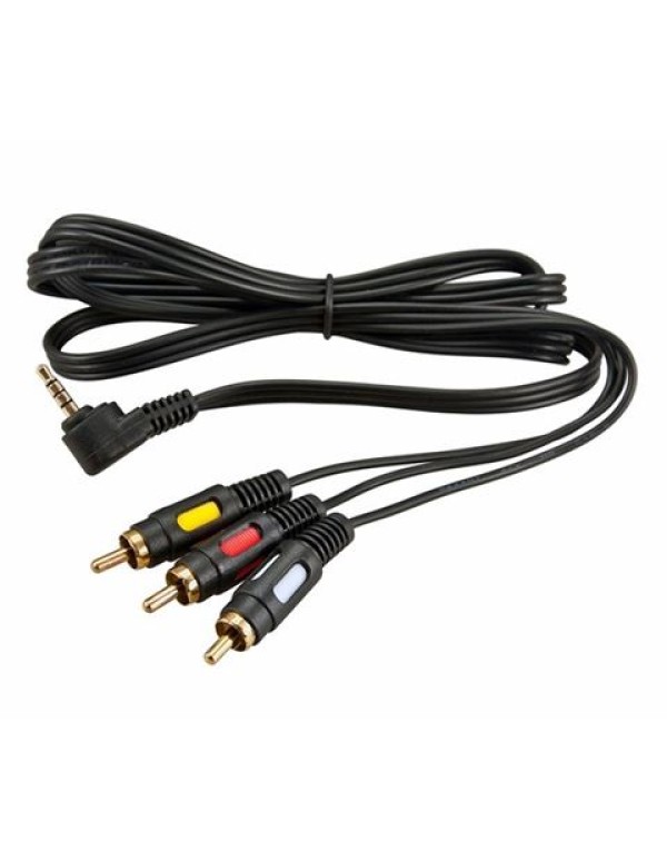 Шнур 3.5мм 4C Plug-3RCA Plug 1.5M GOLD