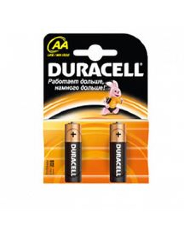 Батарейка (элемент питания) LR6 BL2 BASIC АА  Б0014044 Duracell