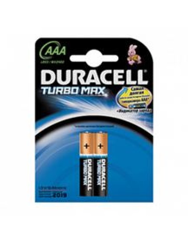 Батарейка (элемент питания) LR03 BL2TURBO ААА Б0014053 Duracell