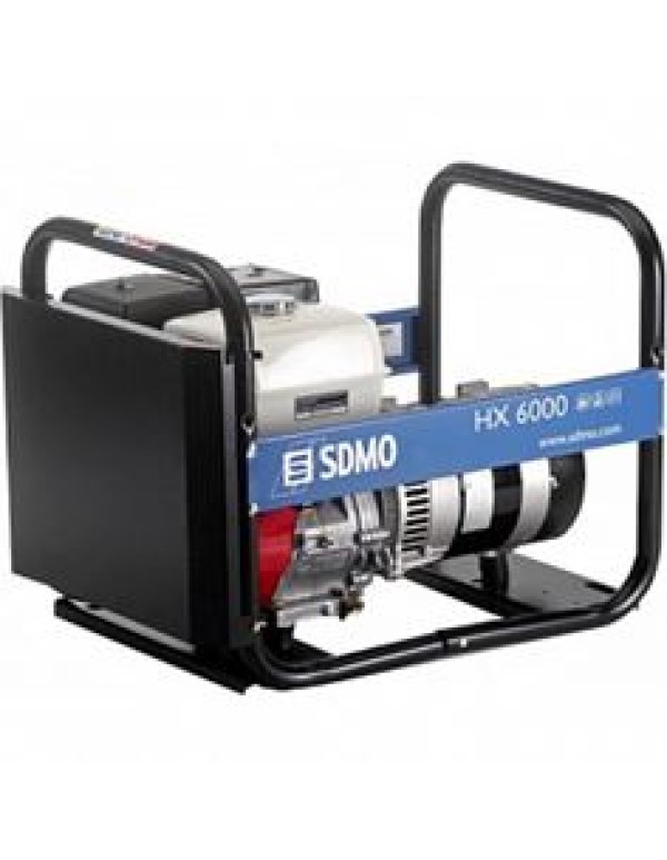 Генератор электроэнергии SDMO 7.5кВА бензин (HX 6000-С (-S))