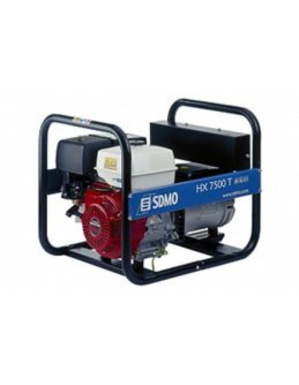 Генератор электроэнергии SDMO 7.5кВА бензин (HX 7500T-С (-S))