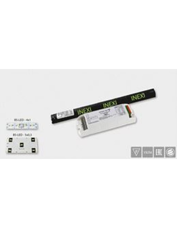 Блок аварийного питания для светильника Белый свет 0.3ч постоянного действия (INEXI-1/3-8х1-0)