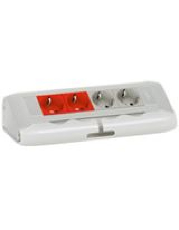 БР 4X2К+З +3RJ45 Кат6 UTP 1м