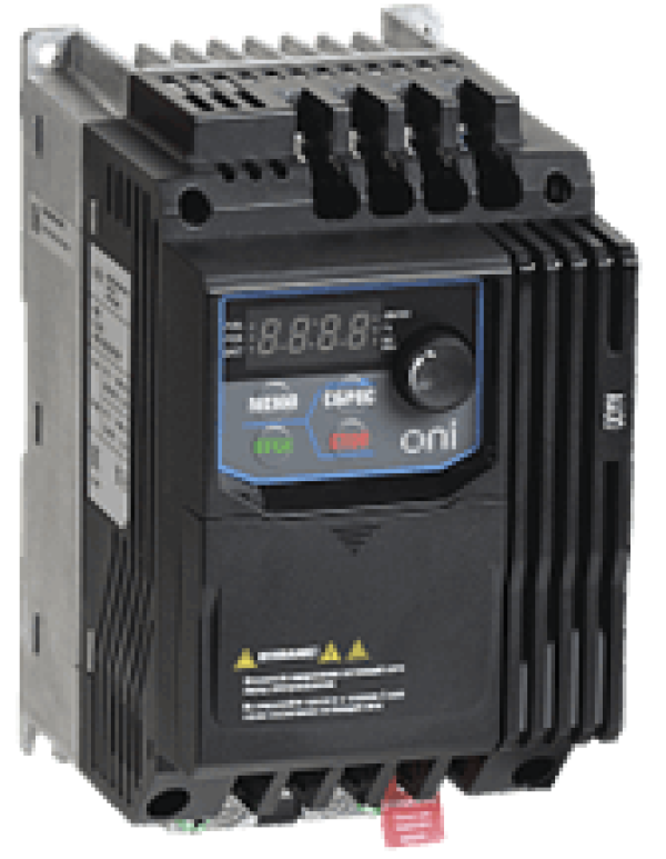 Преобразователь частоты A400  220В, 1Ф 1,5 kW 7,5А серии ONI