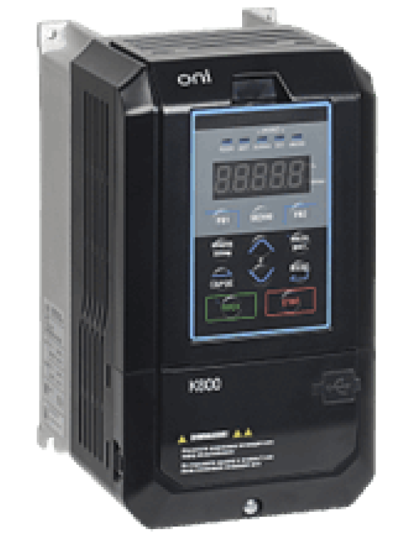 Преобразователь частоты K800 380В, 3Ф 0,75-1,5 kW 3,4-4,1А серии ONI