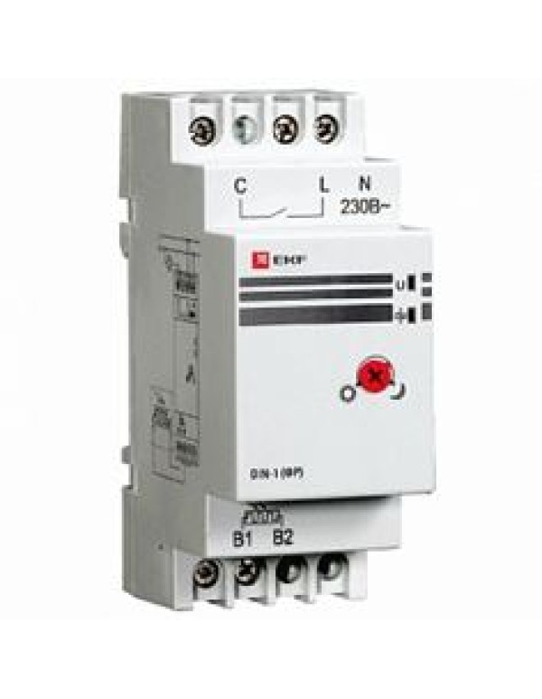 Фотореле с выносным датчиком DIN-1 (ФР) 2-100Лк 25А 3000Вт EKF