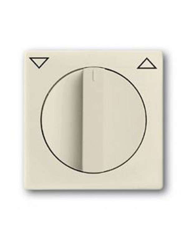 Центральная плата с ручкой для выключателя жалюзи solo/future, слоновая кость