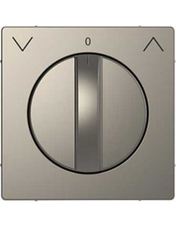 D-Life ЦЕНТРАЛЬН. НАКЛАДКА д/поворот. мех-ма рольставней, НИКЕЛЬ , SD