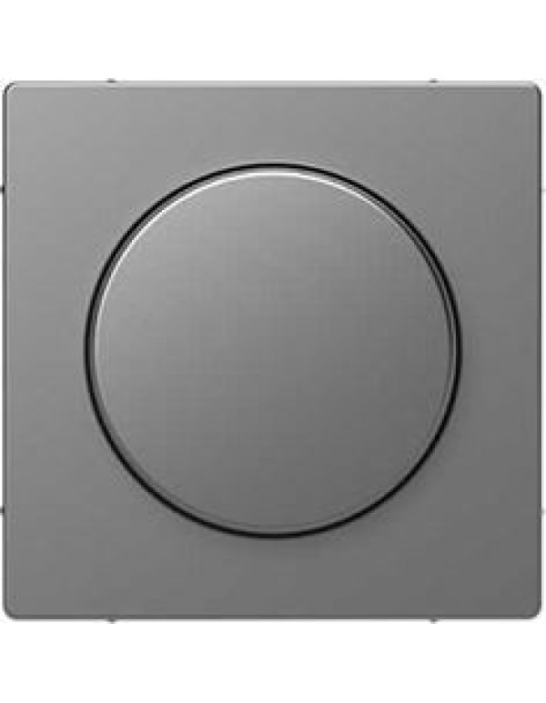 D-Life ЦЕНТРАЛЬНАЯ НАКЛАДКА с поворотной рукояткой для диммера, НЕРЖ. СТАЛЬ, SD