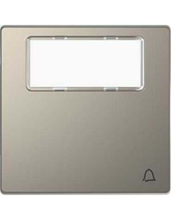 D-Life КЛАВИША 1-ная, пол. д/надп., звонок, НИКЕЛЬ , SD