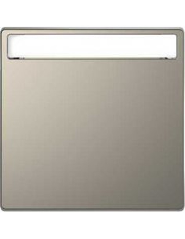 D-Life КЛАВИША 1-ная с полем д/надписи, НИКЕЛЬ , SD