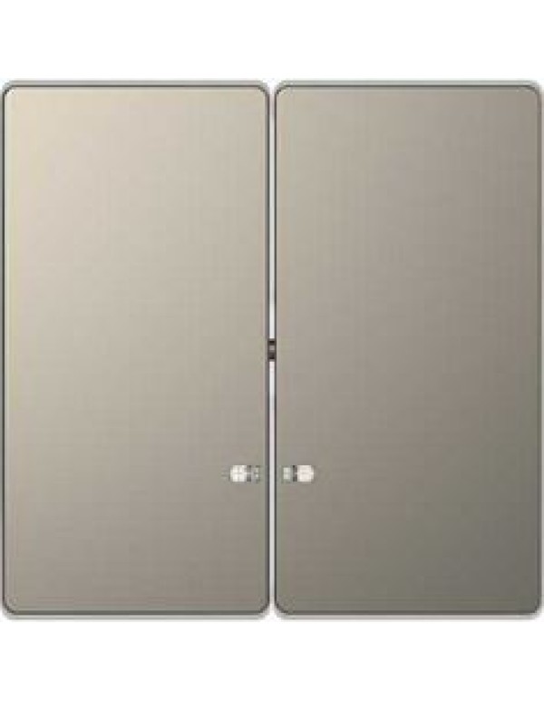 D-Life КЛАВИША 2-ная с линзой для LED модуля, НИКЕЛЬ , SD