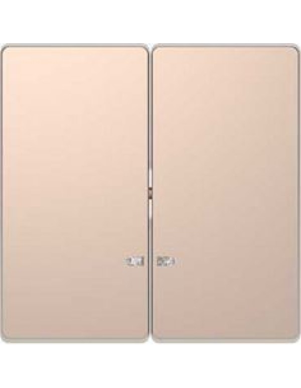 D-Life КЛАВИША 2-ная с линзой для LED модуля, ШАМПАНЬ , SD