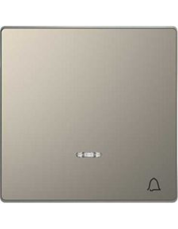 D-Life КЛАВИША с линзой для LED модуля, сим. звонок, НИКЕЛЬ, SD