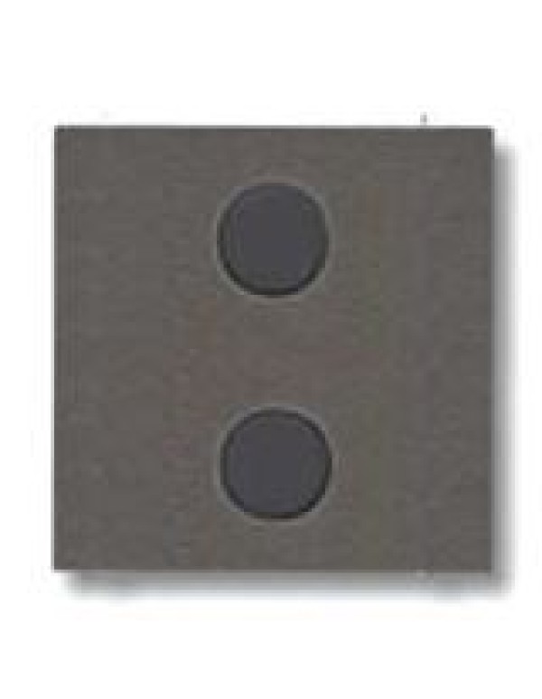 Панель 2-кнопочная антрацит free@home Zenit