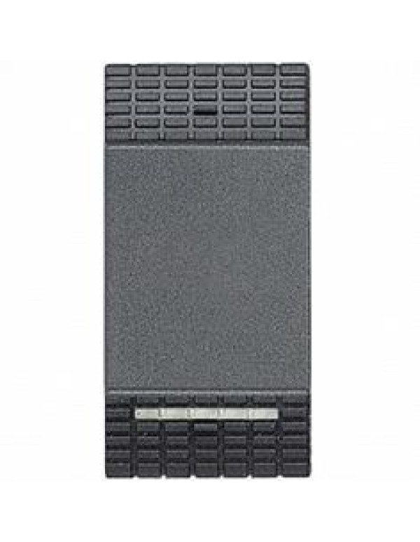 ***Сменная клавиша с возм. подсветки, 1 мод. антрацит LIVING