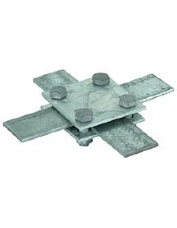 DEHN 318033 Крестообразный соединитель надземного/подземного монтажа без промежут.пластины Fl=30/30