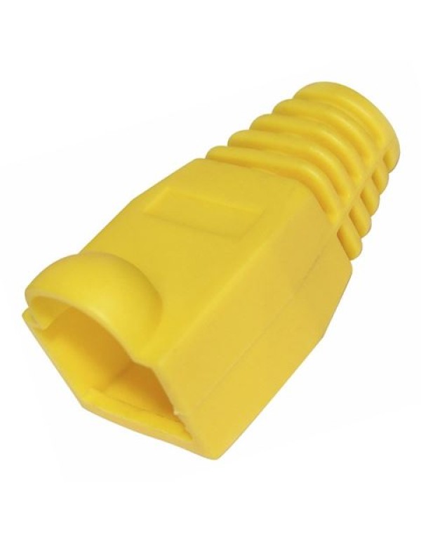 Колпачок на джек RG-45 желтый Rexant