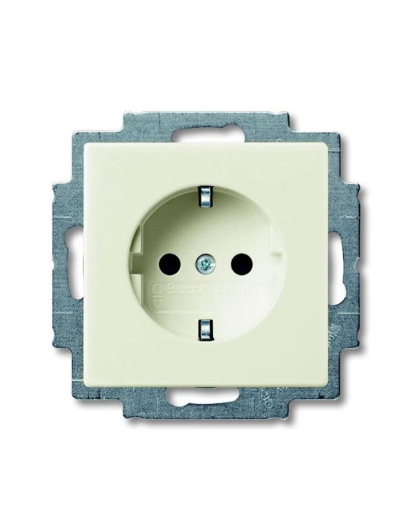 Розетка SCHUKO 16А 250В серия Basic 55 цвет chalet-white 2011-0-6144 АВВ