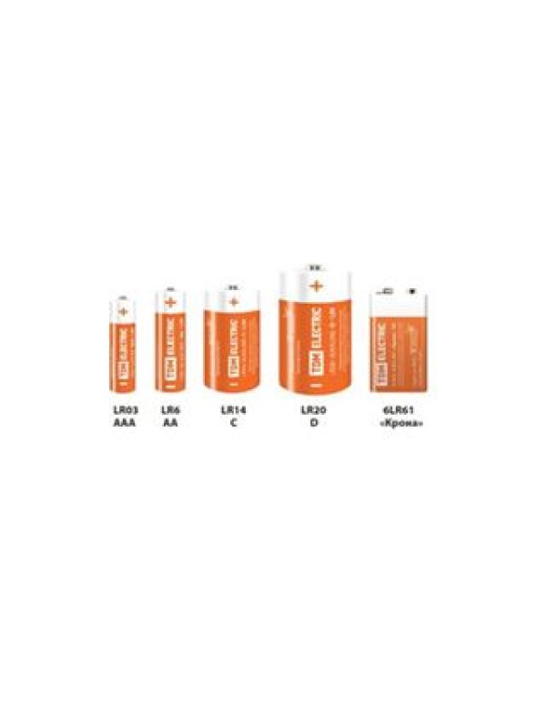 Элемент питания LR20 D Alkaline 1,5V BP-2 | SQ1702-0012 | TDM