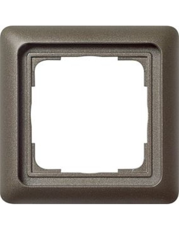 Gira F-L Коричн металлик Рамка 1-ая