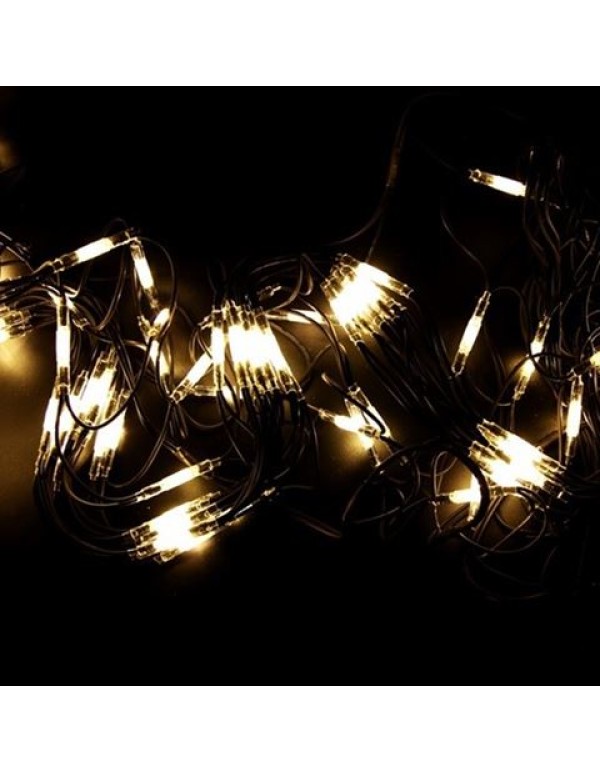 Гирлянда Сеть 2х3м, 432LED тепло-белый IP65 свечение с динамикой, черный каучук, 230В