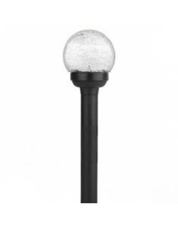 SL-PL33-CRAC Садовые фонари ЭРА Садовый светильник на солнечной батарее, пластик, стекло, черный, 33