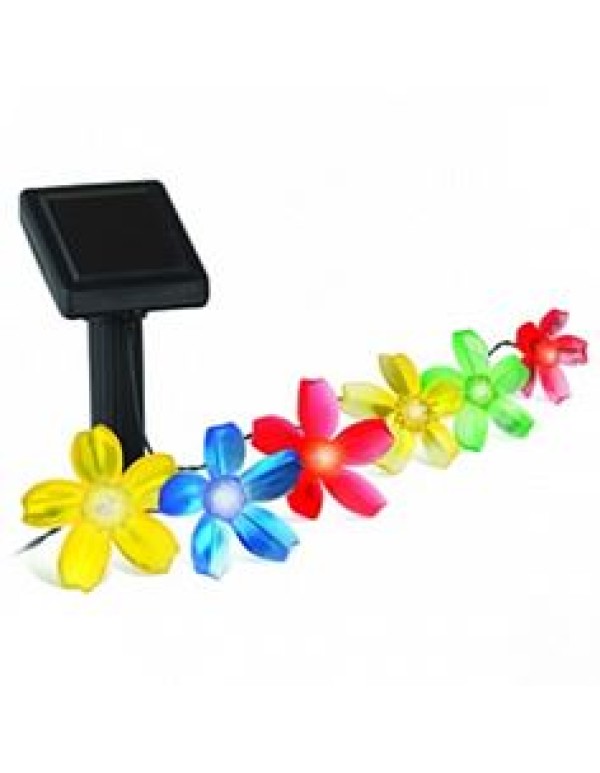 SL-PL400-FLW10 Садовые фонари ЭРА Садовый светильник на солнечной батарее, пластик, цветной, черный,