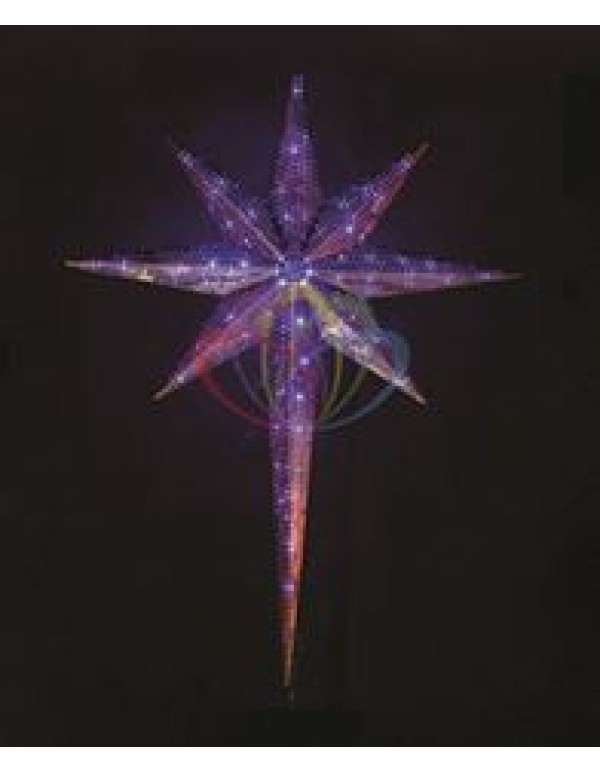 Уличн. фигура SL-DO2-1.5 светодиодная  3D Звезда 8-и конечная  1.5м  синяя  NEON-NIGHT