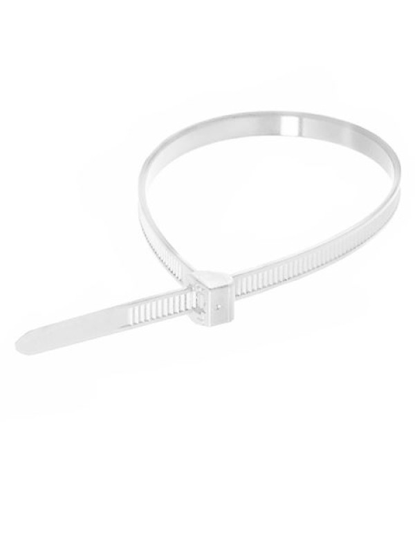 Хомут P6.6 стандартный, белый, 4,8х430 (100шт)
