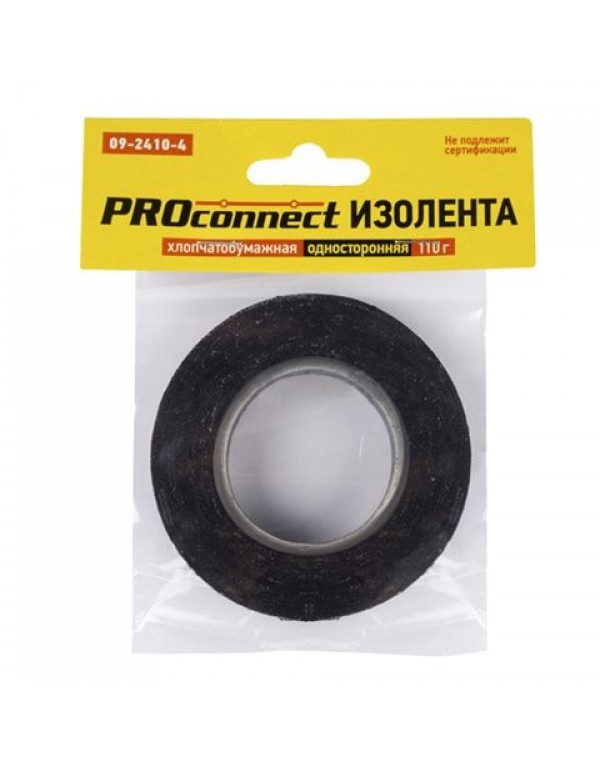 Изолента х/б Proconnect 110 гр. черная