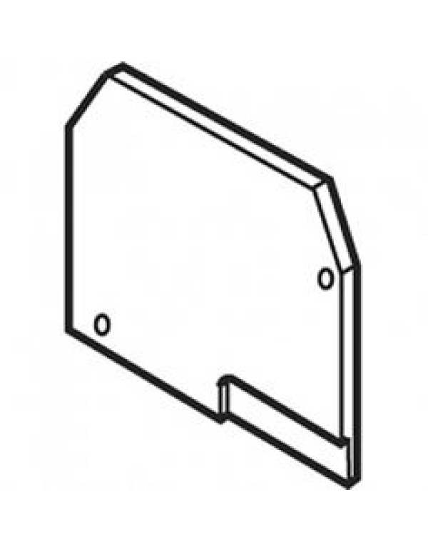 Торцевой изолятор ABB 2.8мм цвет синий (1SNA128368R1000)