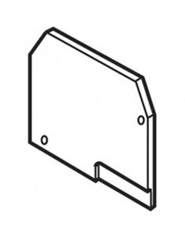 Торцевой изолятор ABB 3мм цвет желтый (1SNA103065R2400)