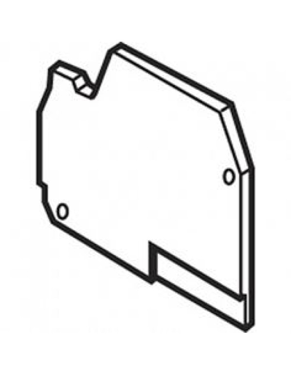 Торцевой изолятор ABB 3мм цвет желтый (1SNA199339R0300)