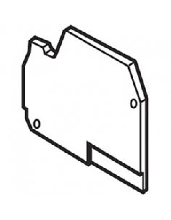 Торцевой изолятор ABB 3мм цвет желтый (1SNA199343R0700)