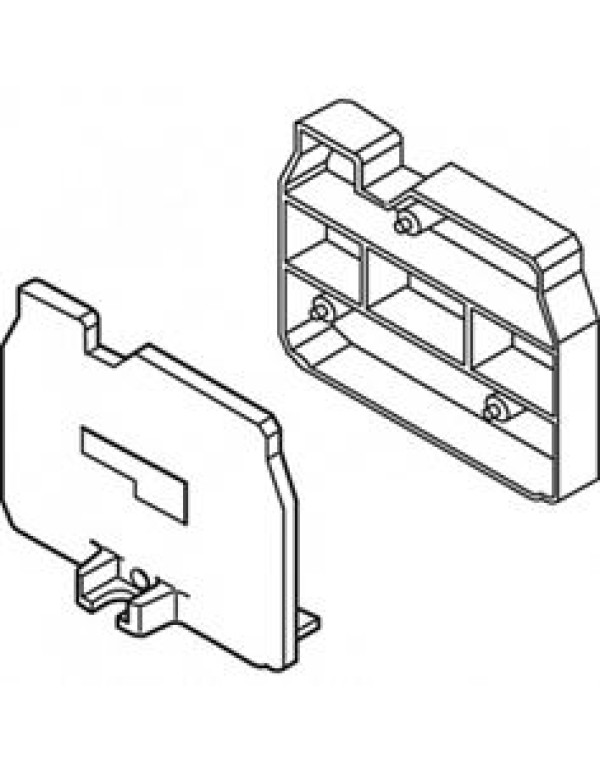Торцевой изолятор ABB 5мм цвет серый (1SNA199439R2000)