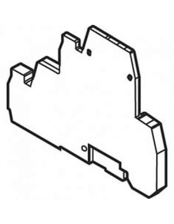 Торцевой изолятор ABB 5мм цвет серый (1SNA199476R2500)
